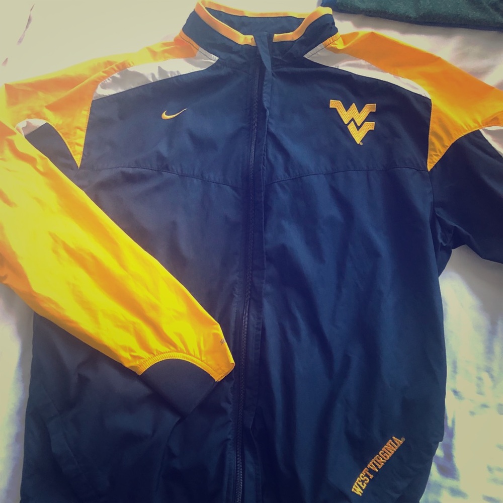 WVU Nike windbreaker